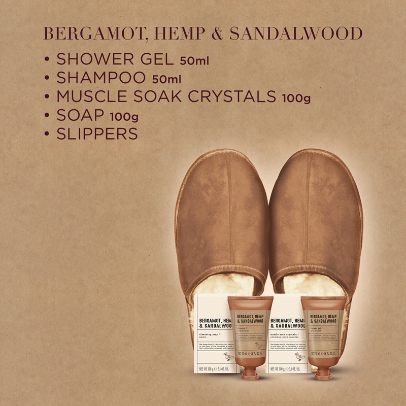 Dárková sada pro muže Baylis & Harding The Fuzzy Duck s bergamotem, konopím a santalovým dřevem
