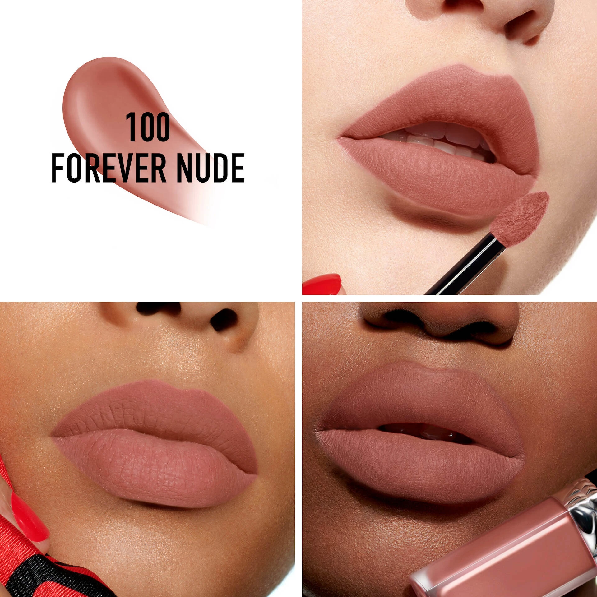 Rouge Dior Forever folyékony rúzs 100 Forever Nude - DIOR