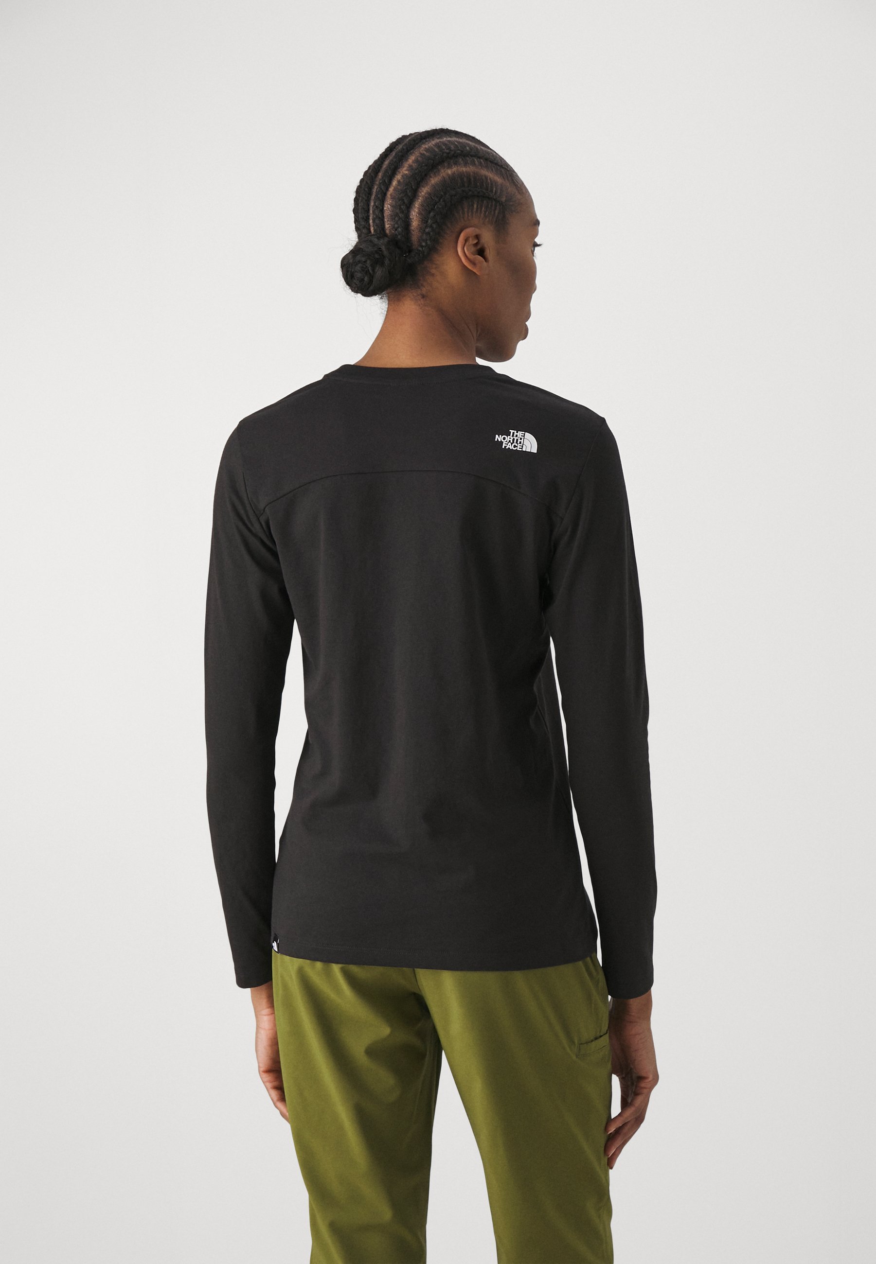 T-shirt The North Face SIMPLE DOME - Manches longues - Noir