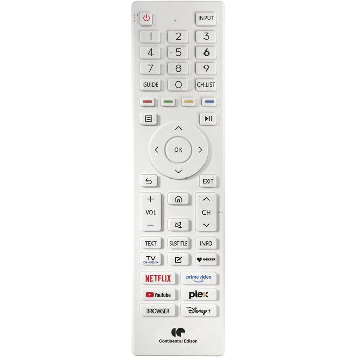 Televisor LED UHD QLED - CONTINENTAL EDISON - CELED43SVQLB26B7 - 43