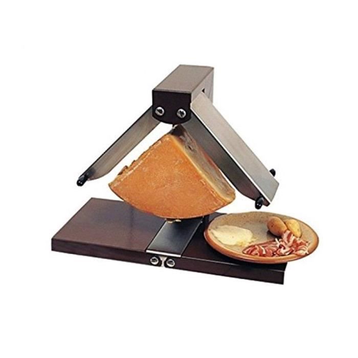 Appareil à raclette brézière Montagnarde 1/4 meule 900 W - inox