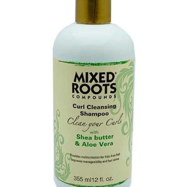 Șampon de curățare pentru bucle cu rădăcini mixte și extract de shea