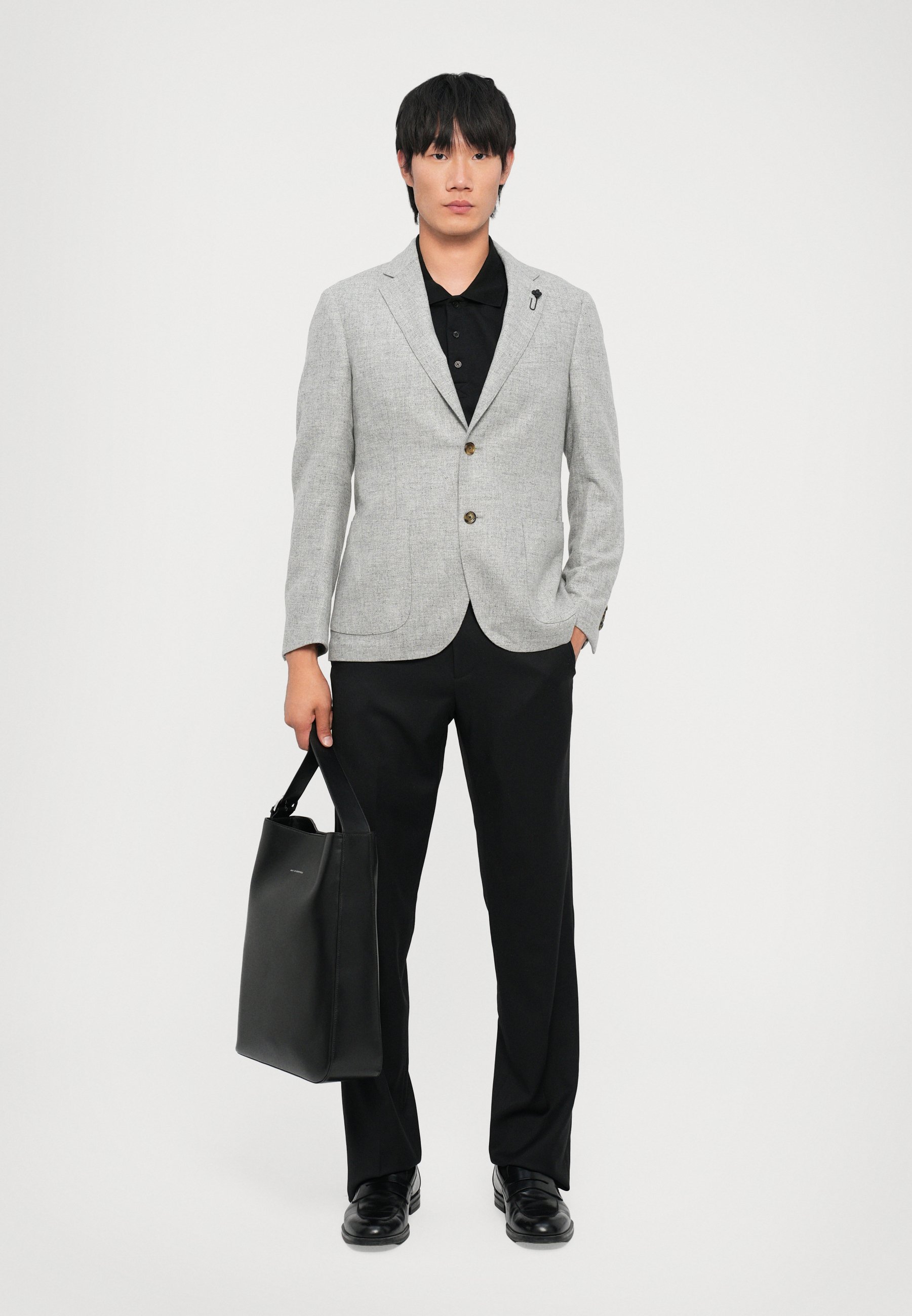 LARDINI MAN JACKET ICONIC DROP - Blazerjas - grijs