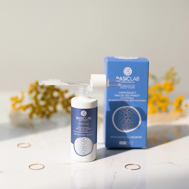 Emulsão em gel hidratante BasicLab Dermocosmetics Esteticus