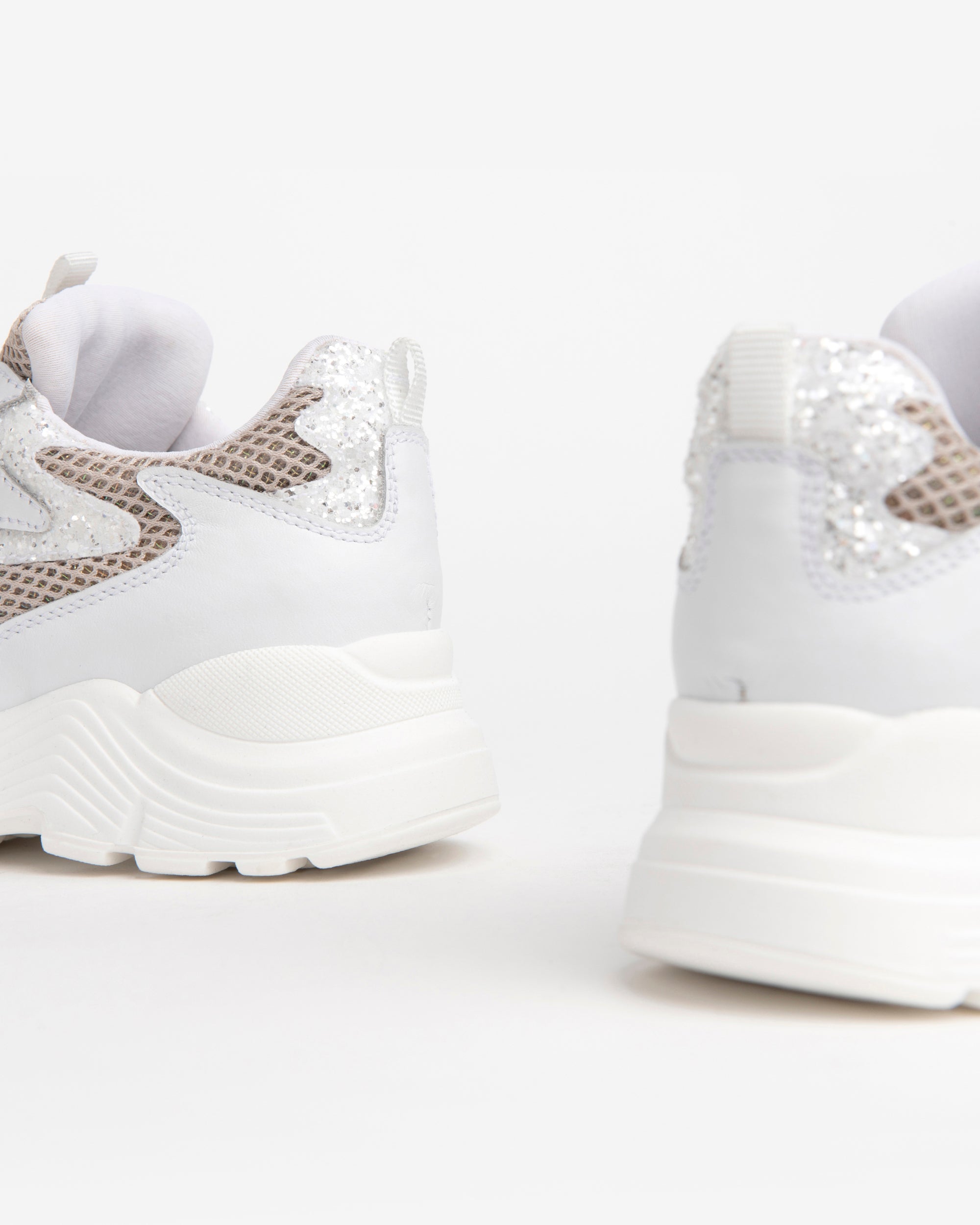 Baskets en cuir et toile pour adolescentes