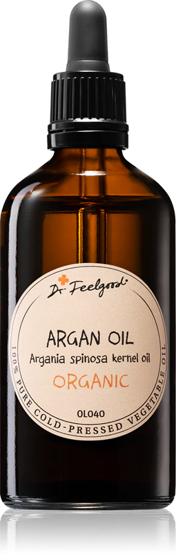 Dr. Feelgood Biologische en Onbewerkte Arganolie voor Gezicht, Lichaam en Haar