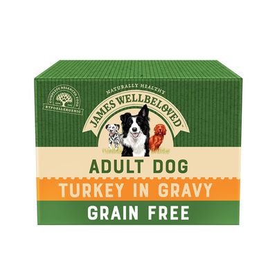 James Wellbeloved Adult Grain Free Pouches - Indyk z warzywami