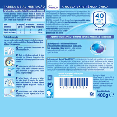 Leche Aptamil para lactantes 2 Pepti Syneo 400 g 400 g