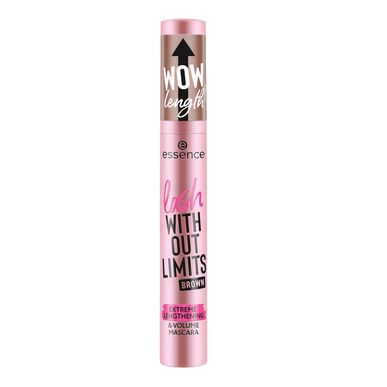 Maskara Essence Brown za dolžino in volumen 13 ml