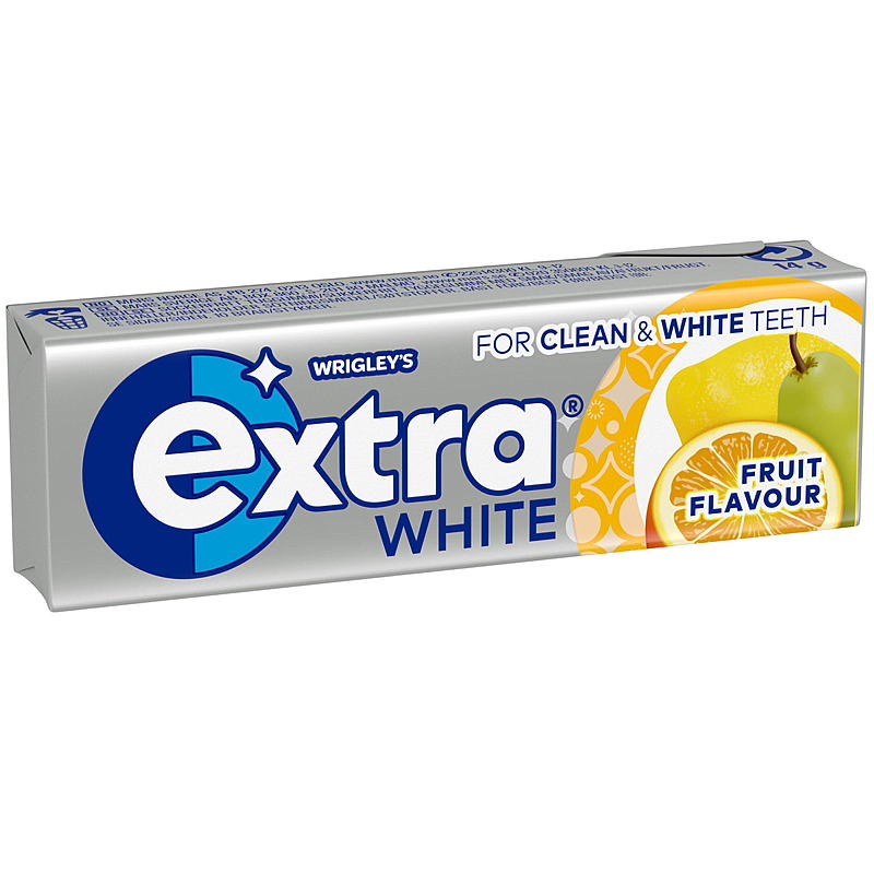 Ekstra Ekstra 14 g Hvit søt frukt