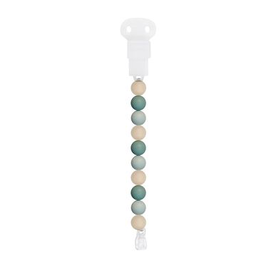 Nattou Attache Sucette Silicone Vert Clair Corrente de Chucha 100% Silicone 1 un 1 un