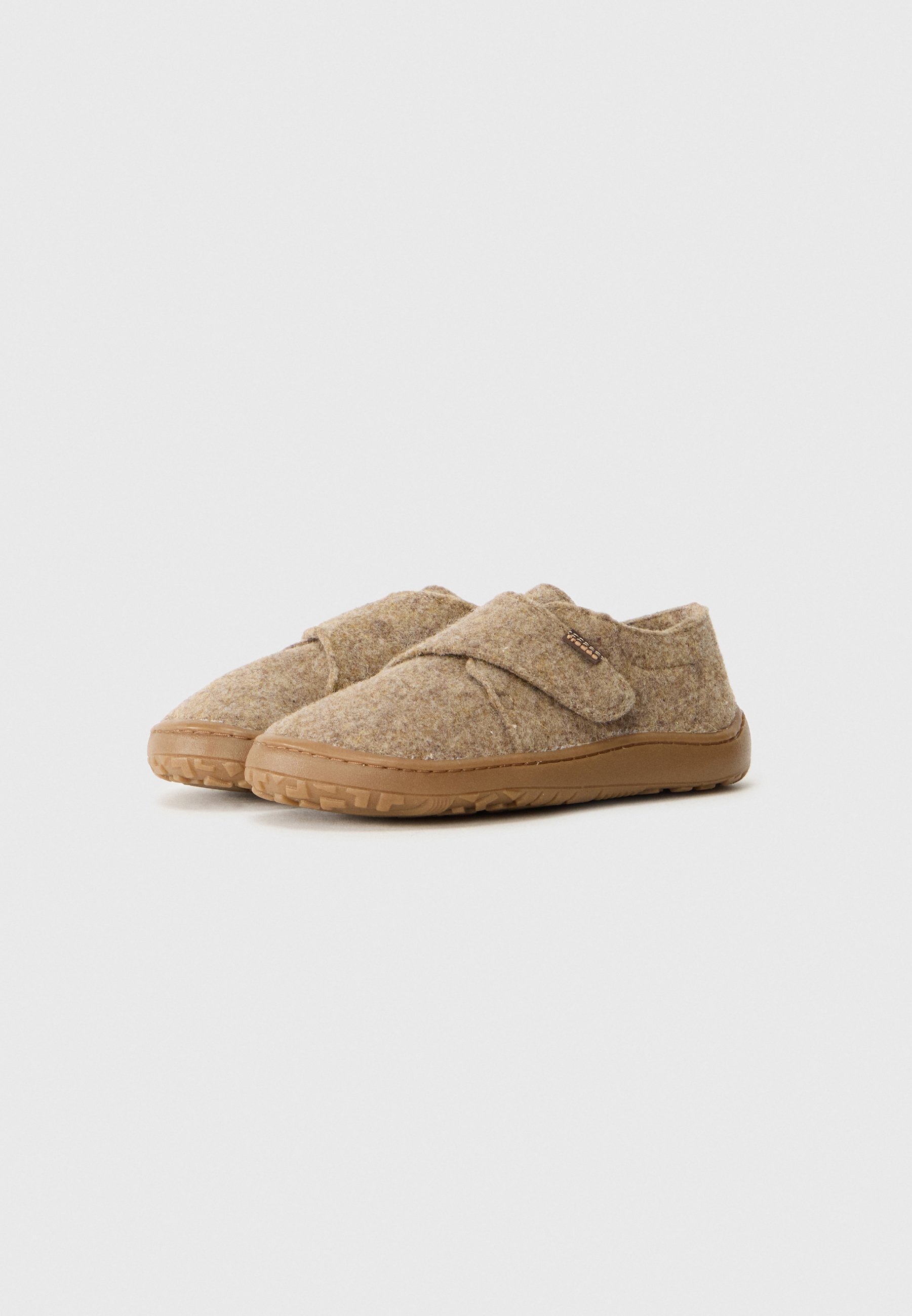 Pantofole Froddo in lana unisex a piedi nudi - beige