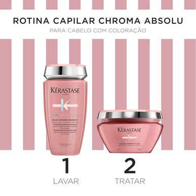 Kérastase Pack Chroma Absolu Bain Chroma Respect Coffret Hair with Color 1 jednotka 1 jednotka