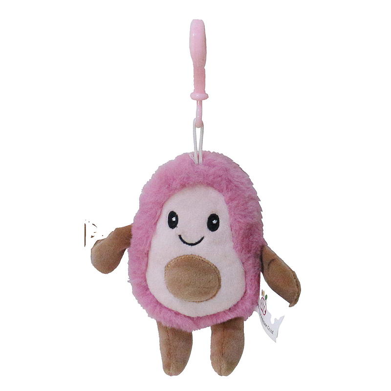 Mini avocado FunToys con clip rosa