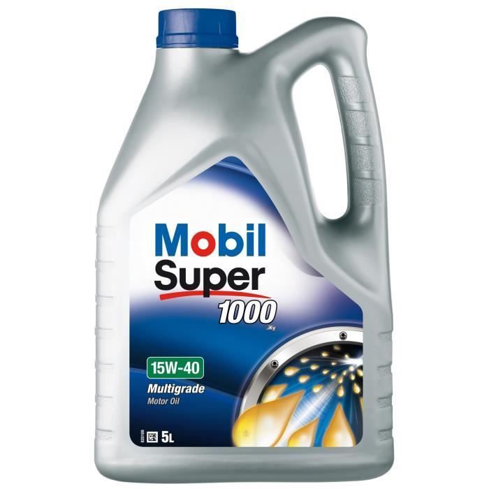 MOBIL Öladditiv SUPER 1000 X1 - Mineralöl / 15W40 / 5L