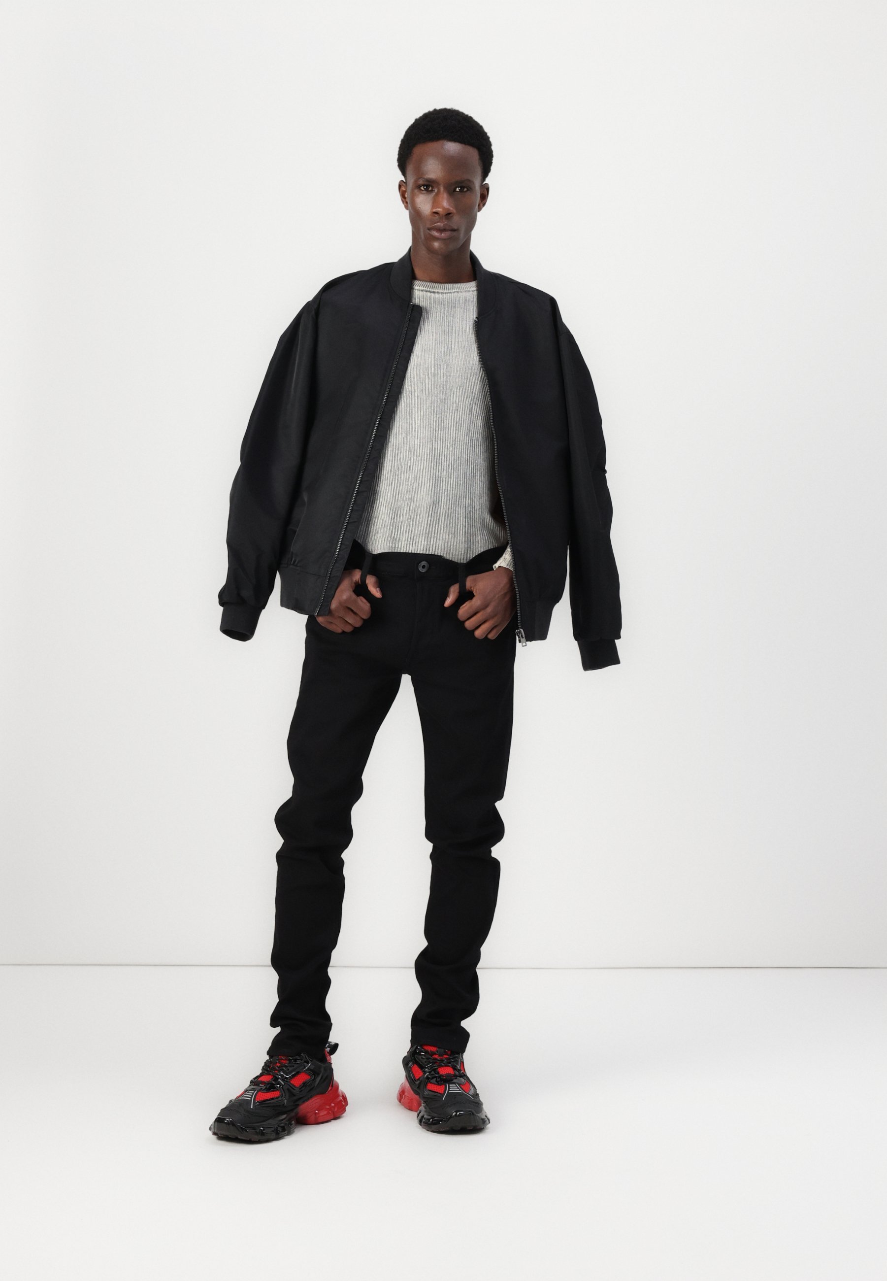 G-STAR 3301 SLIM - Jeans slim fit - nero intenso