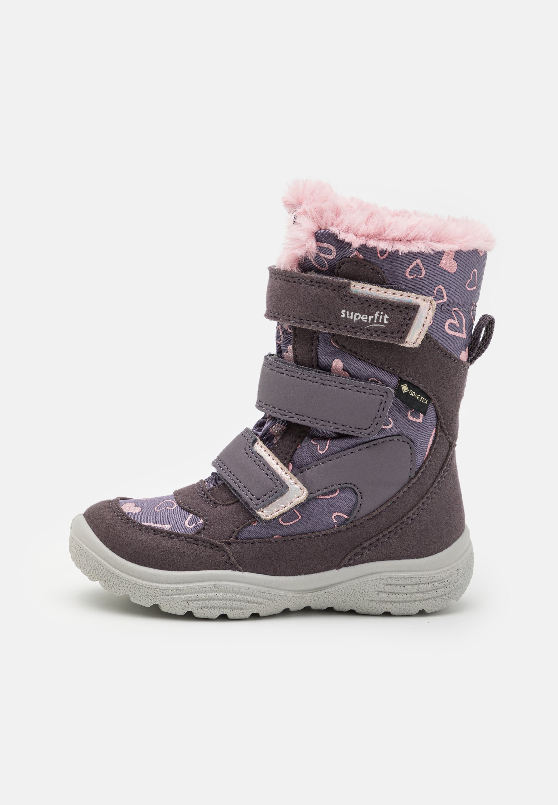 Bottes d'hiver Superfit GORE-TEX CRYSTAL - lilas/rose