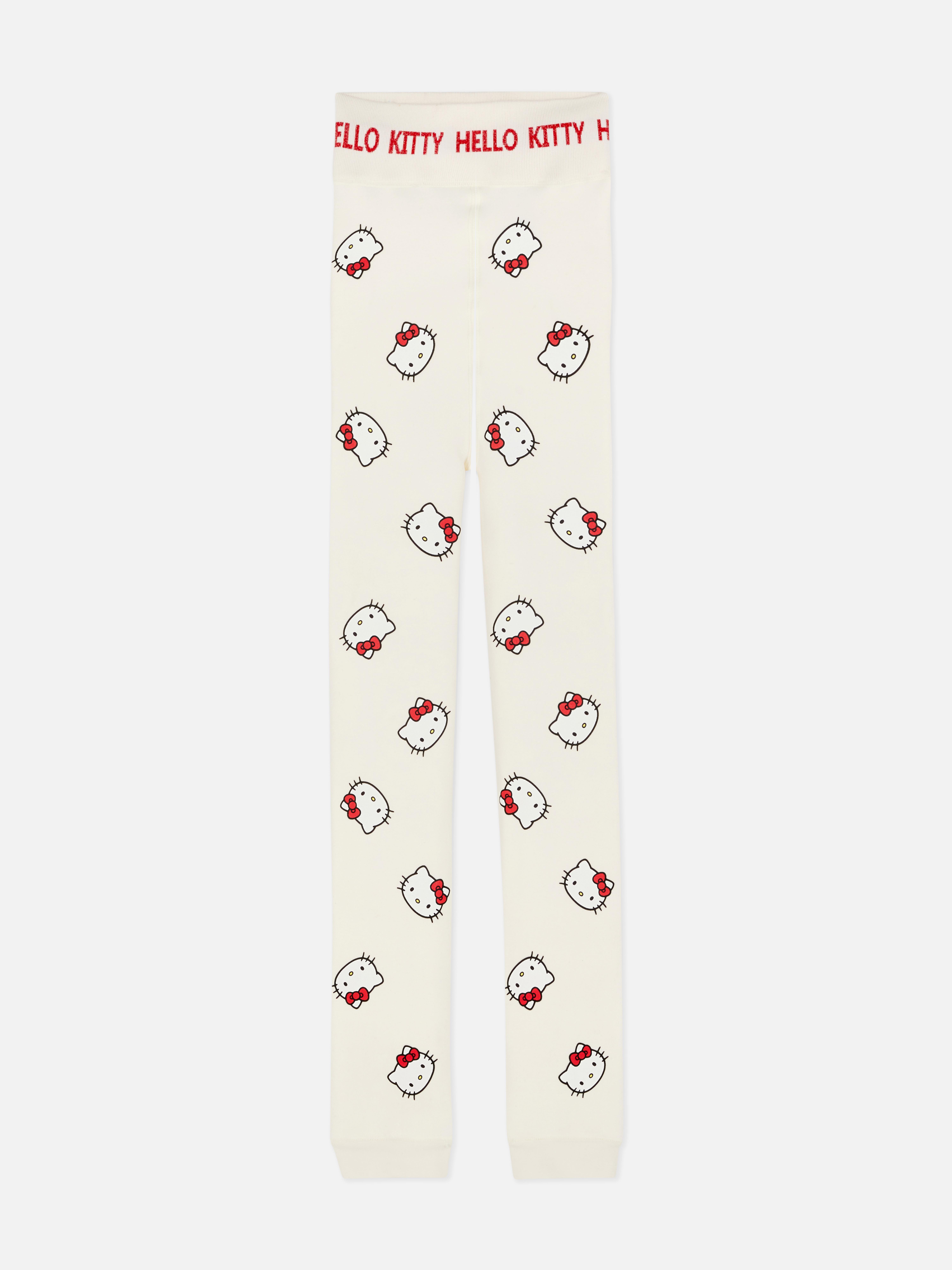 Leggings in velluto con morbida fodera Hello Kitty. Goditi il massimo comfort con questi leggings termici con stampa Hello Kitty.