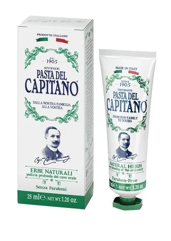 DR. CICCARELLI Pasta del Capitano 1905 Dentifrice naturel aux herbes 25 ml