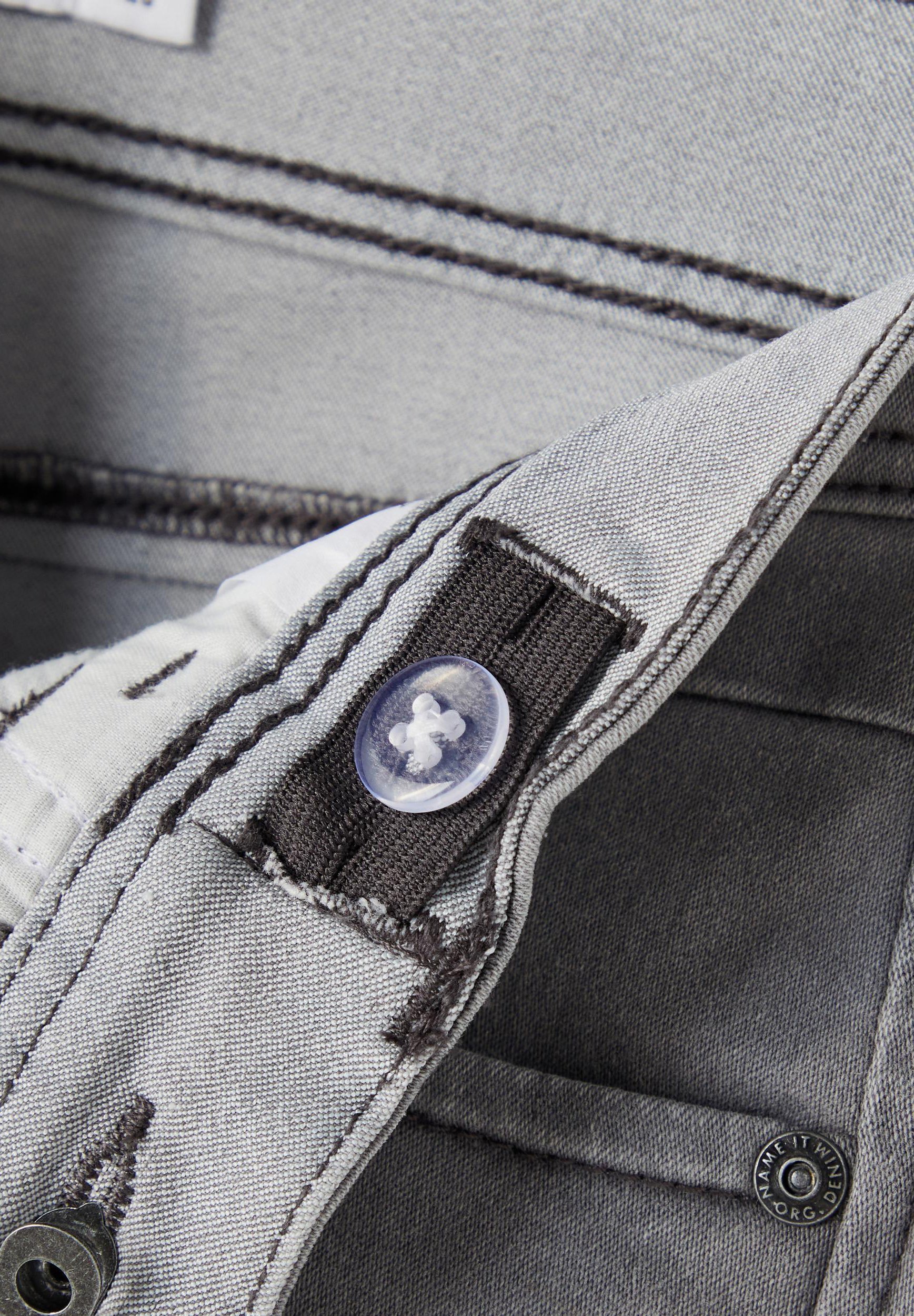 Name it NKMSILAS - Blugi slim fit - denim gri mediu