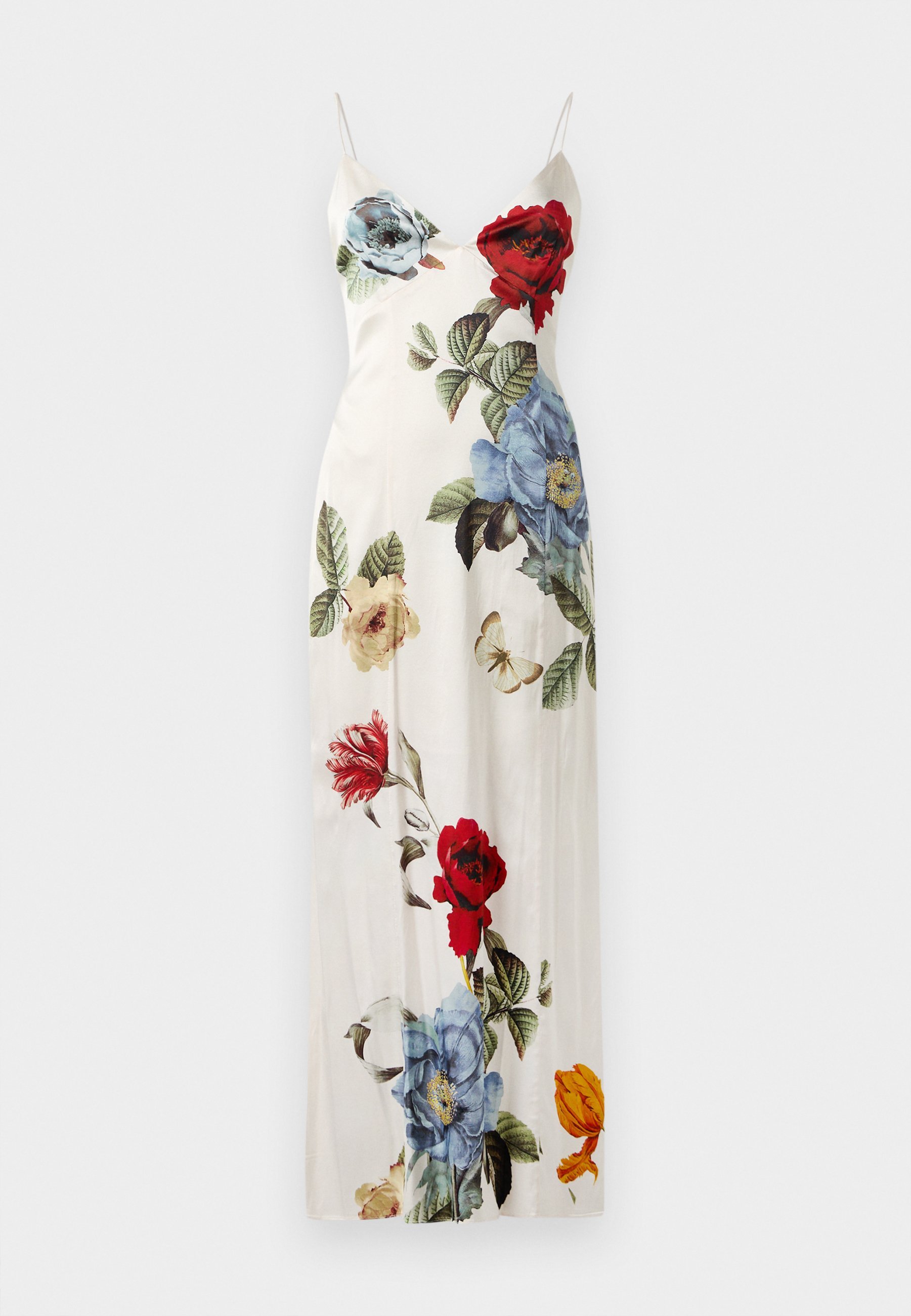 Alice + Olivia JULIETTA SLIT SLIP DRESS - Abito da giorno - provenza