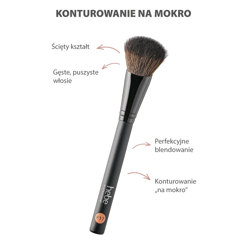 Hebe Professional Cream Shaper Brush