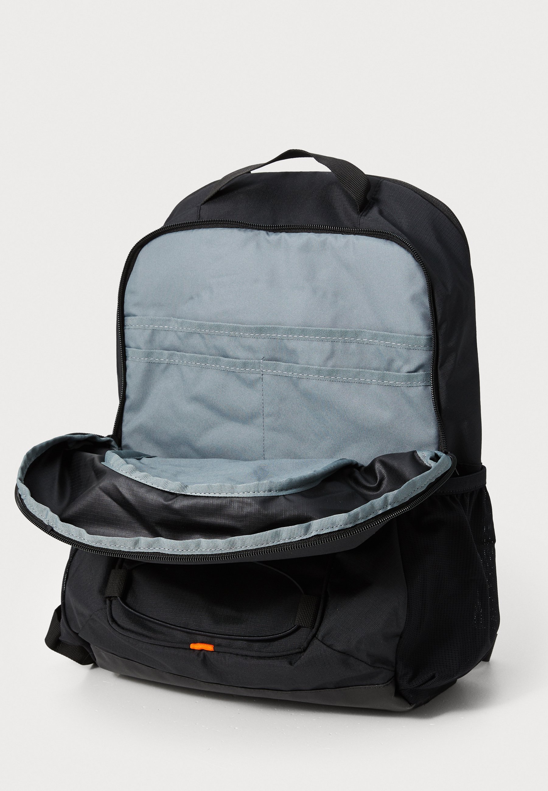 Nike Sportswear HAYWARD SCOUTER UNISEX - Ruksak - crna/sigurnosno narančasta