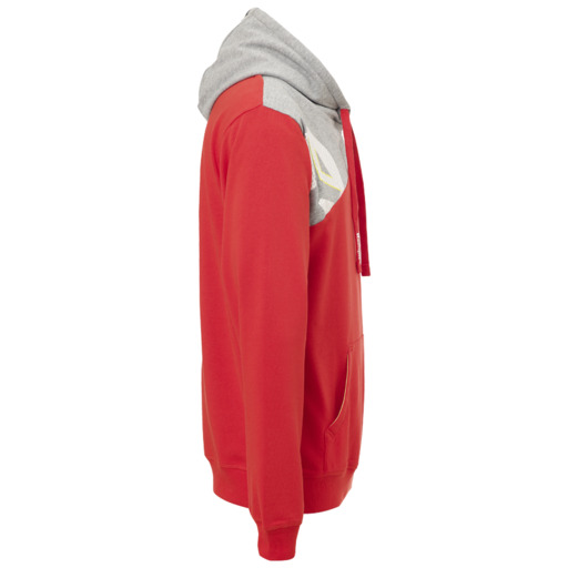  Core 2.0 Kapuzenpullover Rot/Dunkelgrau Kempa-Mix