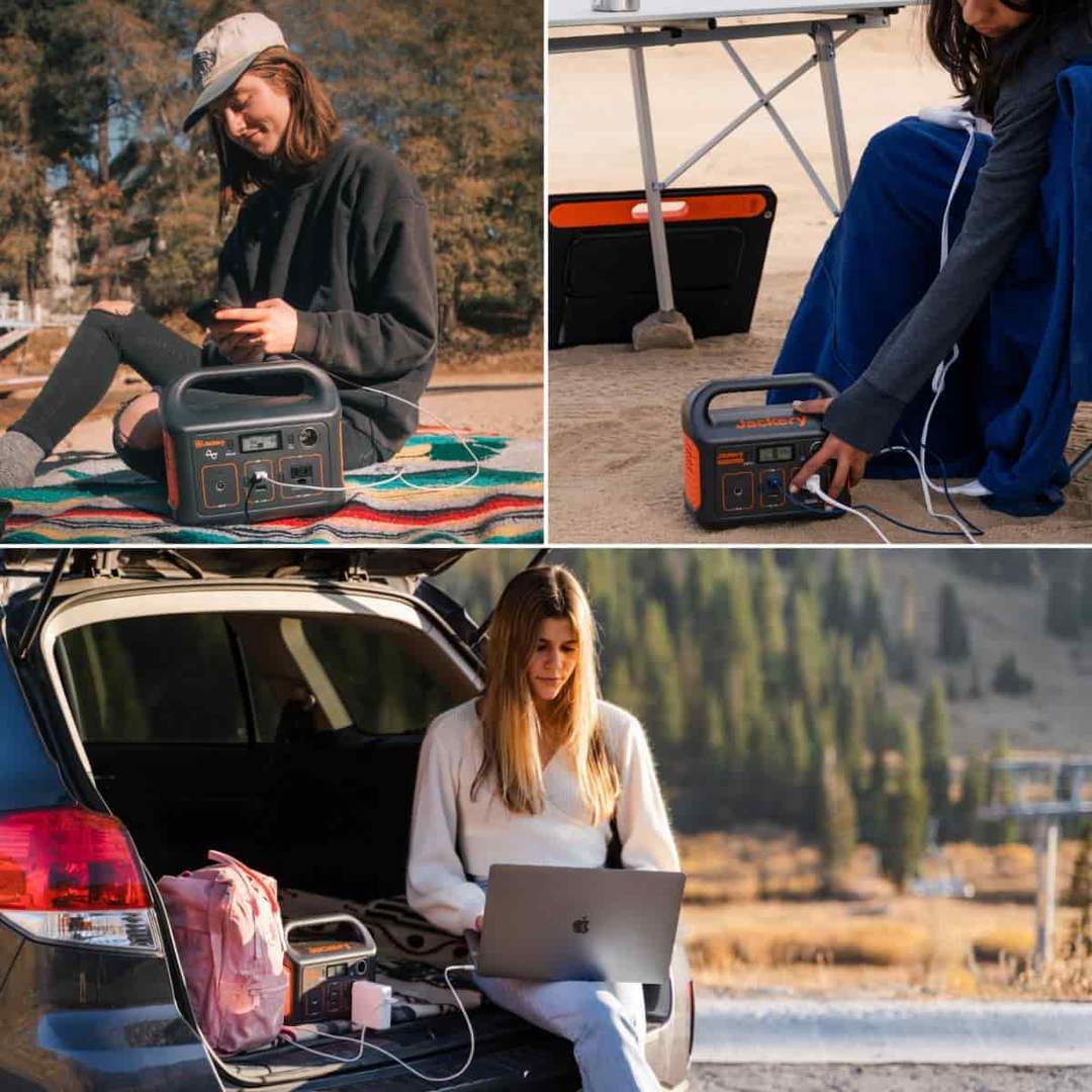 Gerador solar Jackery 240 (Jackery 240 + SolarSaga 60W)