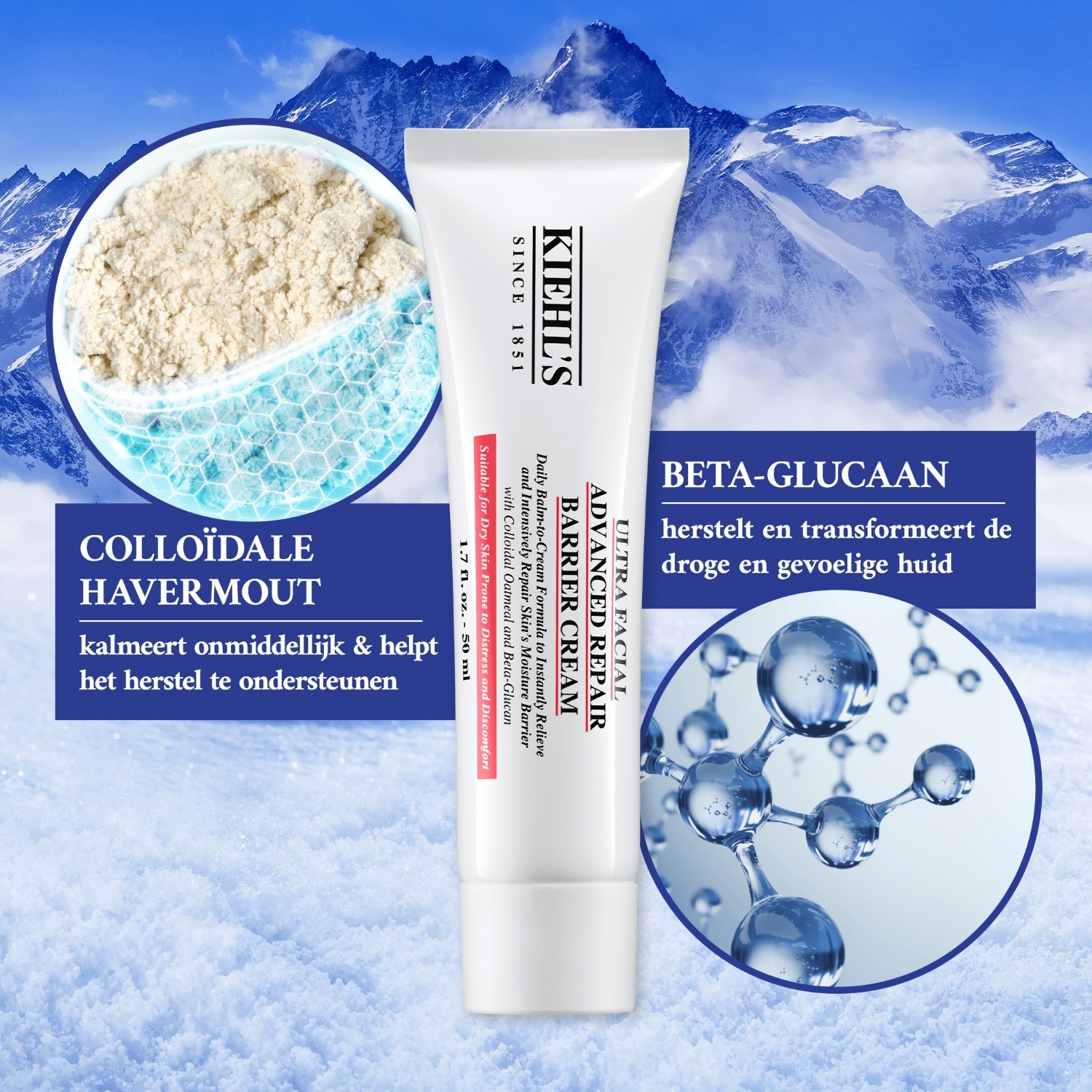 Kiehl's dnevna krema Ultra Facial Advanced Repair zaštitna krema - 50 ml