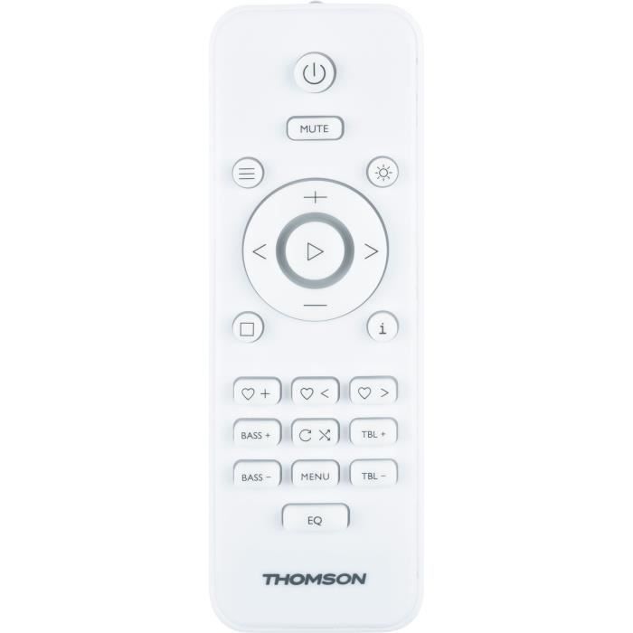 Sistema micro Hi-Fi Bluetooth - THOMSON - CD/MP3/USB/FM/DAB+ Radio - 75W - Pantalla LCD - Control remoto