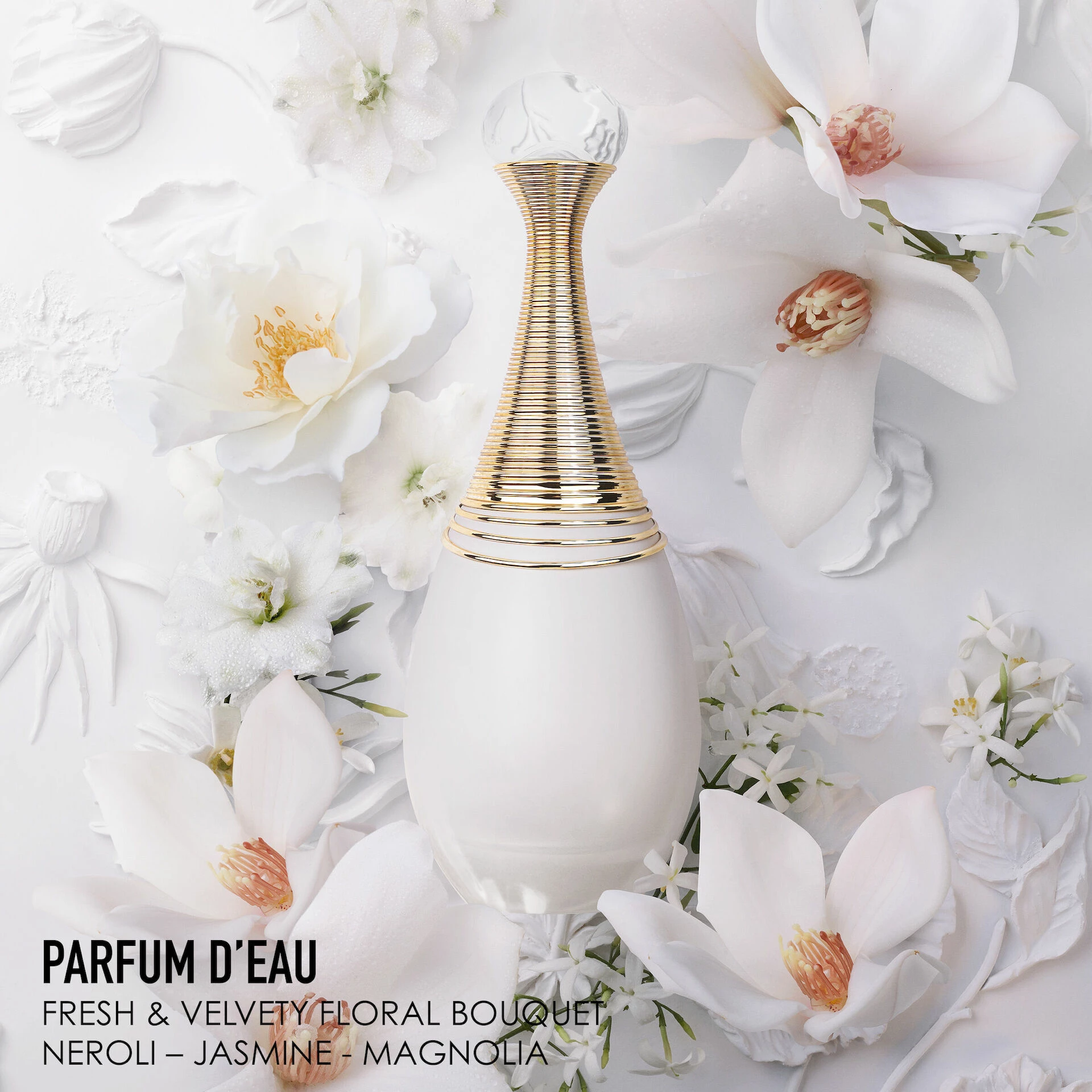 J'adore Parfum d'Eau fără alcool 100 ml - DIOR