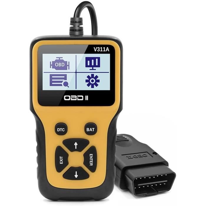 V311a Herramienta de reparación automotriz OBD Lector de códigos OBD2 Escáner Herramienta de diagnóstico automotriz OBD [662]