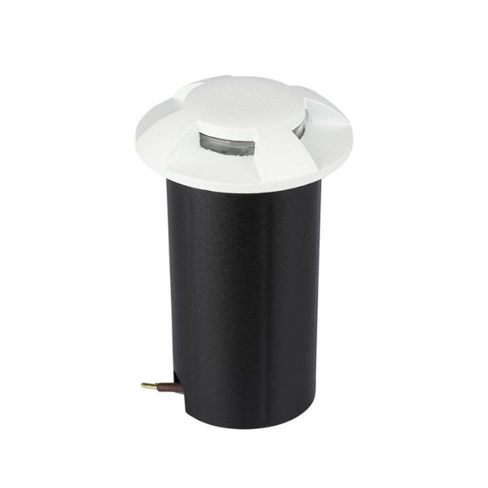 Foco LED para exteriores - SILAMP - Empotrable IP67 - 1W - 4 haces - Blanco frío 6000K