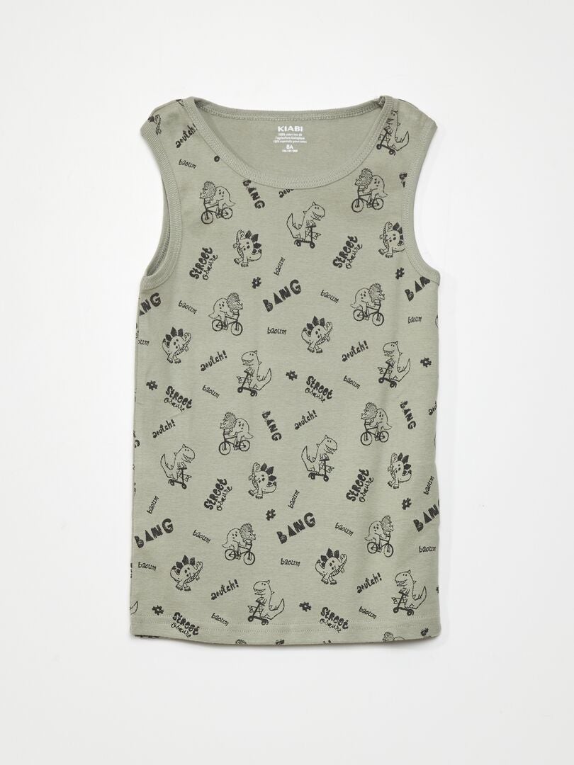Set van 3 tanktops - GRIJS