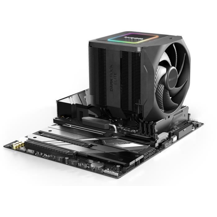 Cooler para CPU - BE QUIET! - Dark Rock Elite - 13,5 cm - Silencioso - Compatível com Intel/AMD