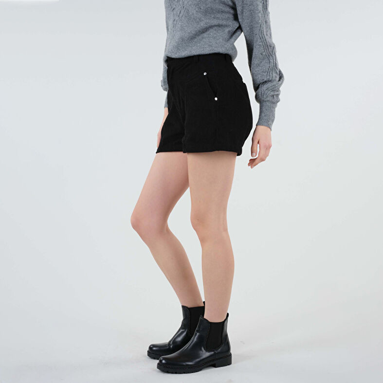 Short Femme Noir