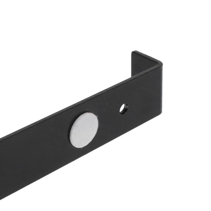 Base inclinable noire réglable pour toupie à bois et rainureuse