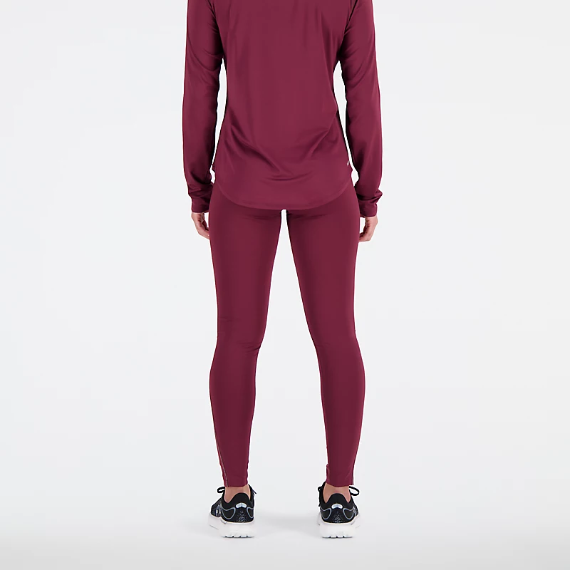Damskie legginsy Impact Run - NB BURGUNDY