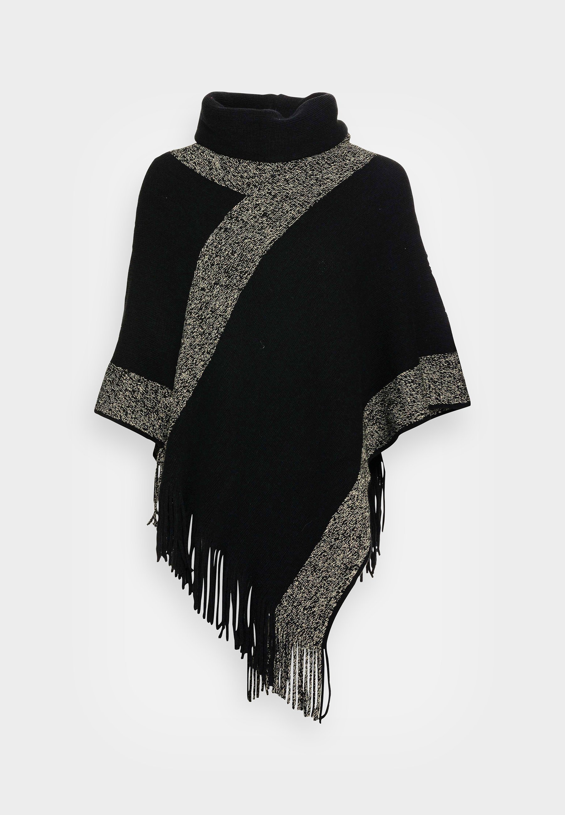 Anna Field cape - zwart/goud