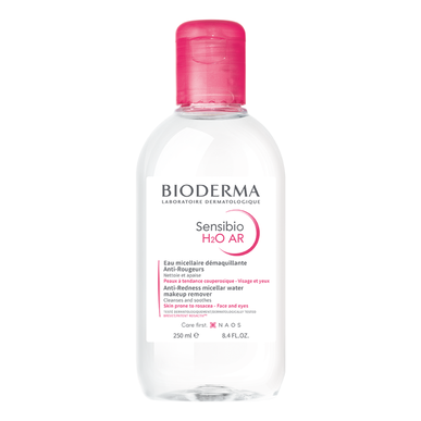 Desmaquillante con agua micelar Bioderma Sensibio AR anti-rojeces 250 ml