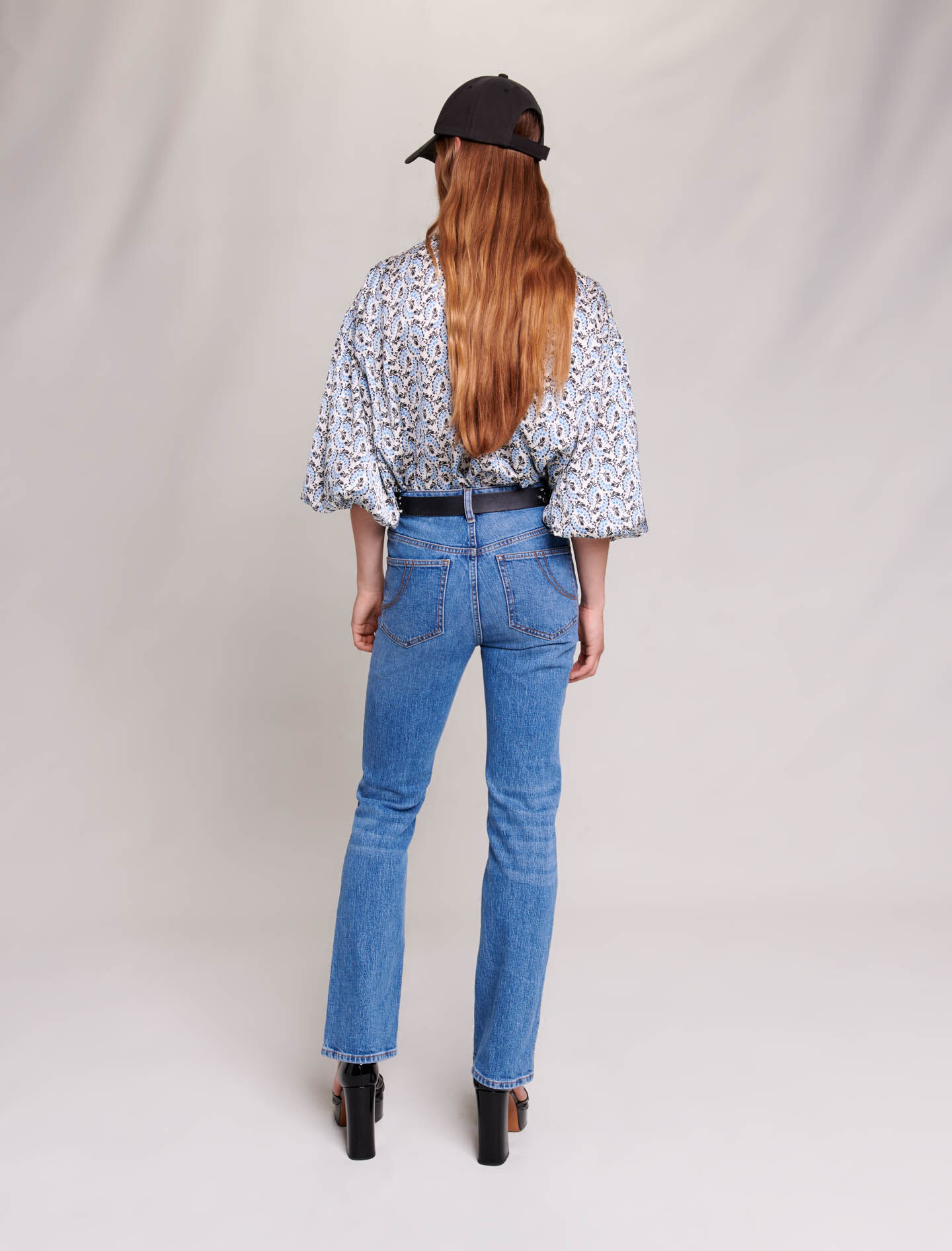 Rechte jeans - Blauw