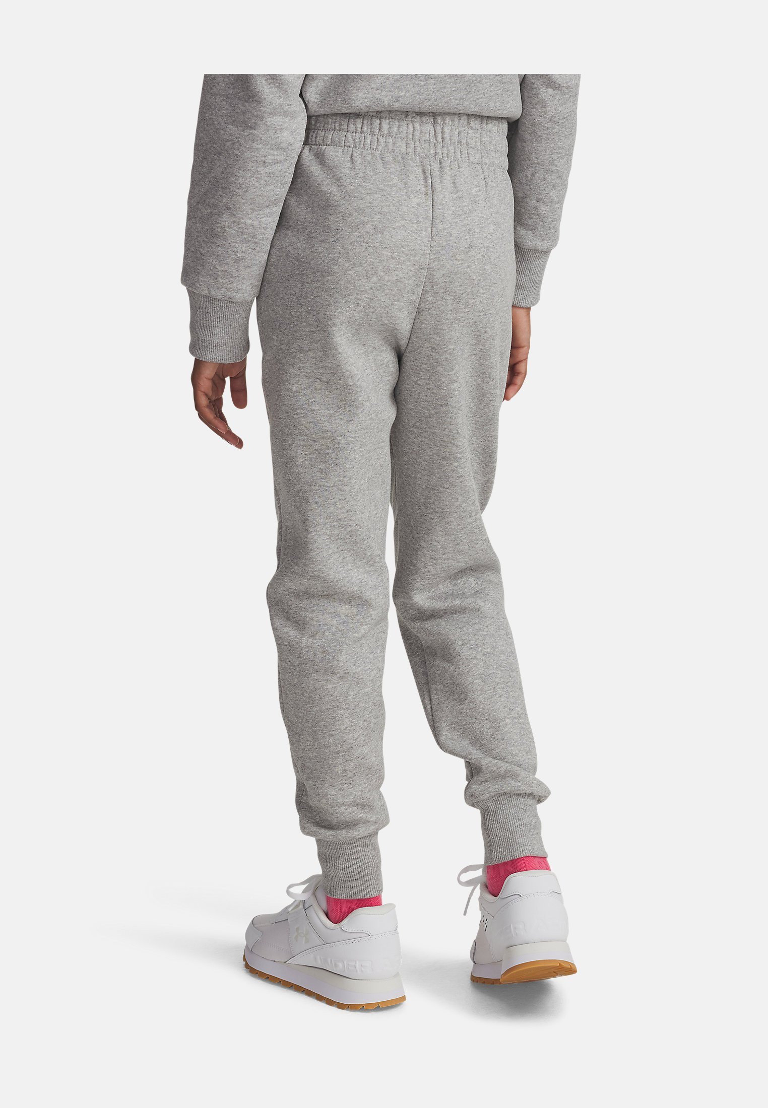 Under Armour RIVAL FLEECE - Spodnie dresowe - mod grey light heather