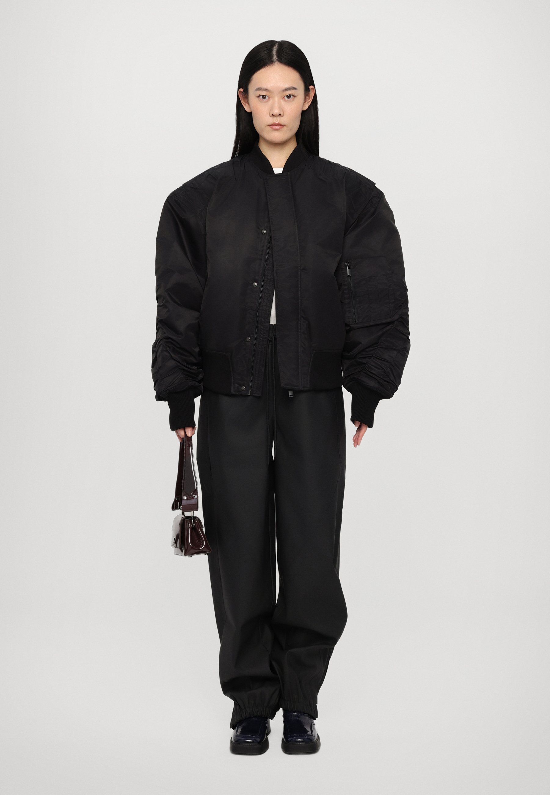 Han Kjøbenhavn OVERSIZED PADDED JACKET - Blouson Bomber - black