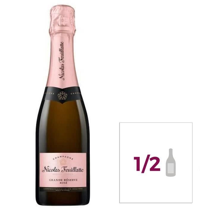 Nicolas Feuillatte La Grande Réserve Rosé Champagner - 6 x 37,5 cl