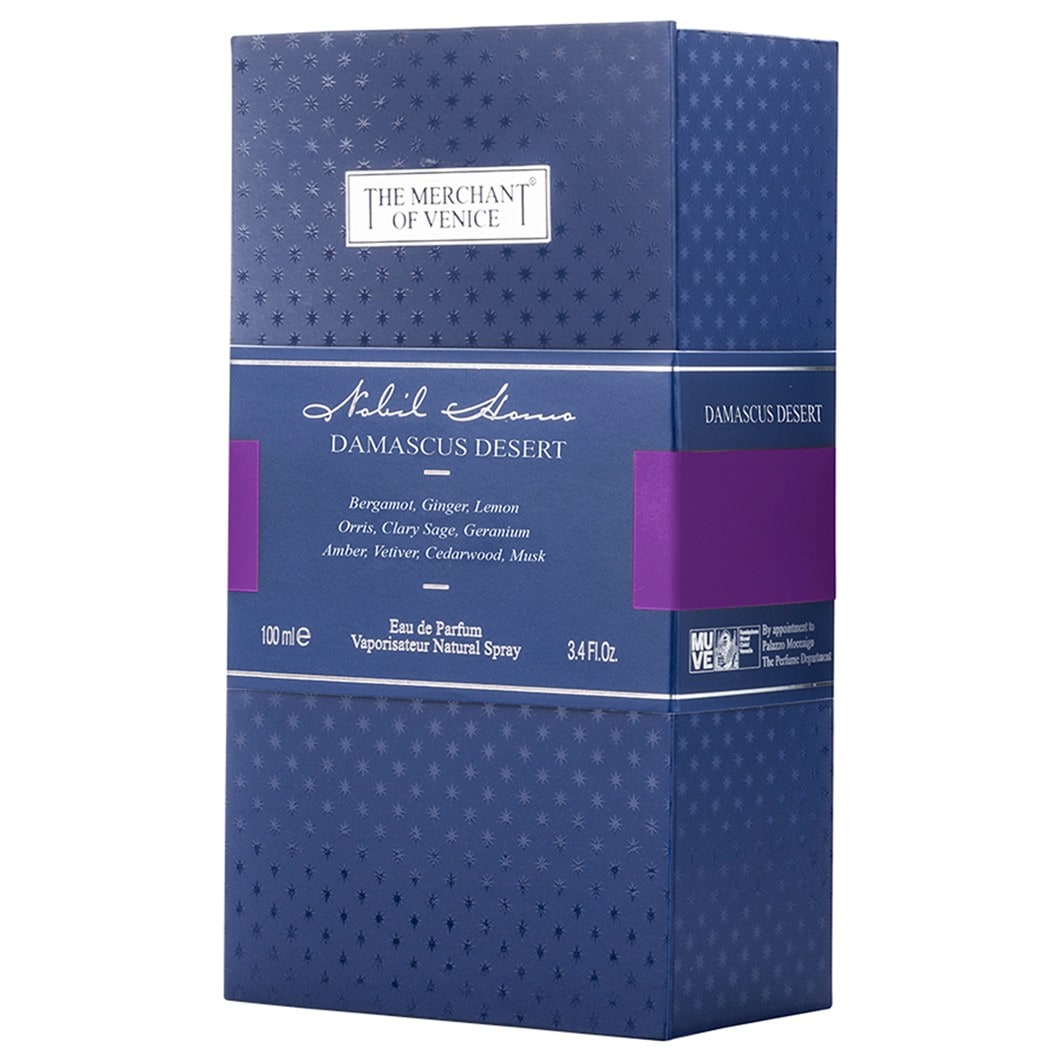 Venetsian kauppias Eau de Parfum Nobil Homo Damascus Desert - 100 ml