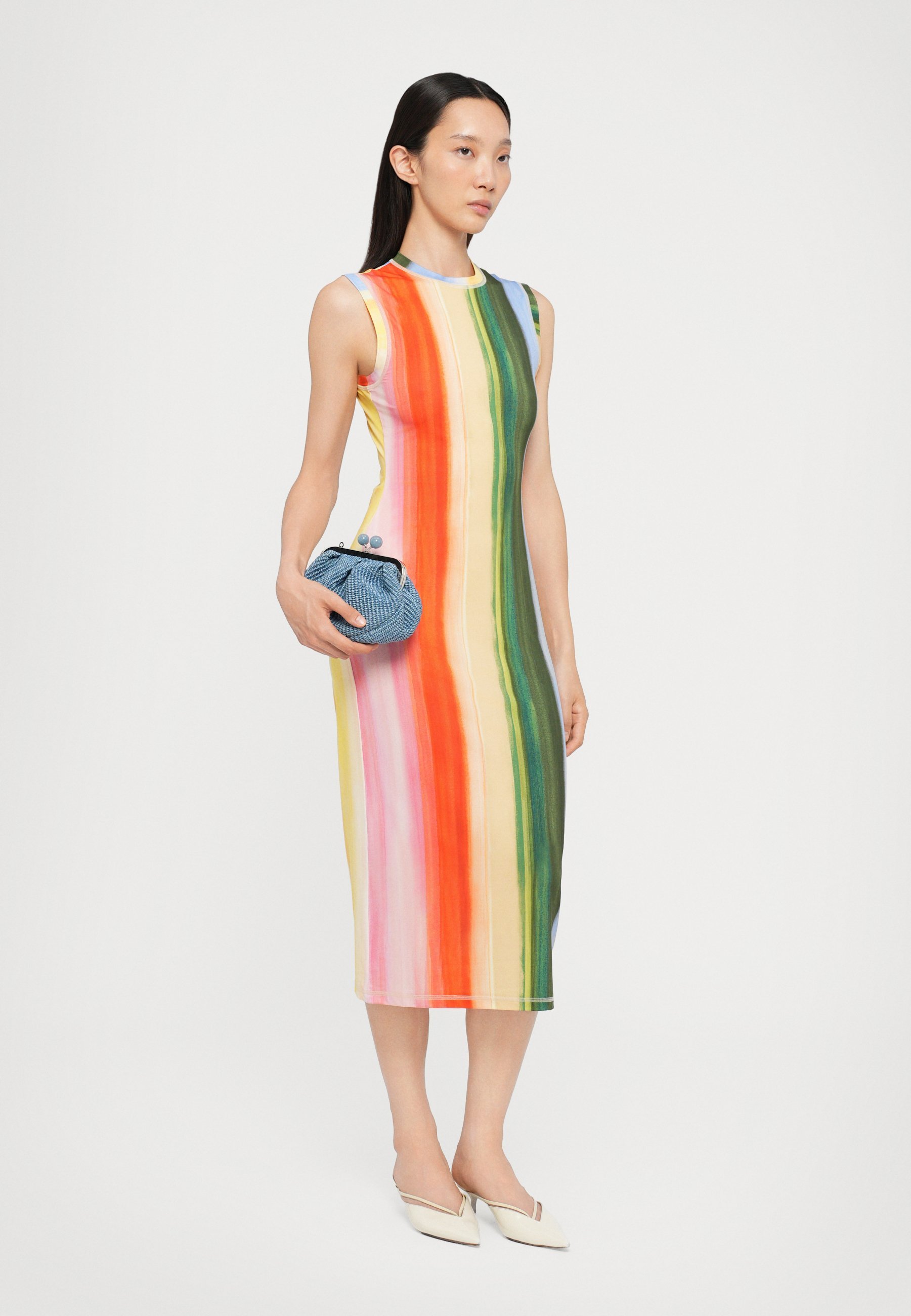 Abito in jersey multicolore di Stine Goya