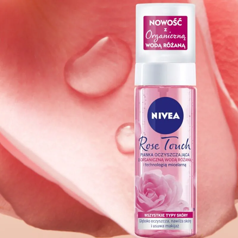 Nivea pianka oczyszczająca Rose Touch