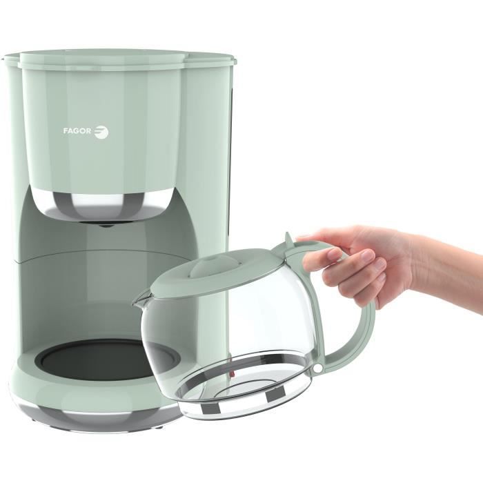 Caffettiera a filtro - FAGOR - FG1560 - 1,5 l - 12 tazze - Funzione di mantenimento in caldo