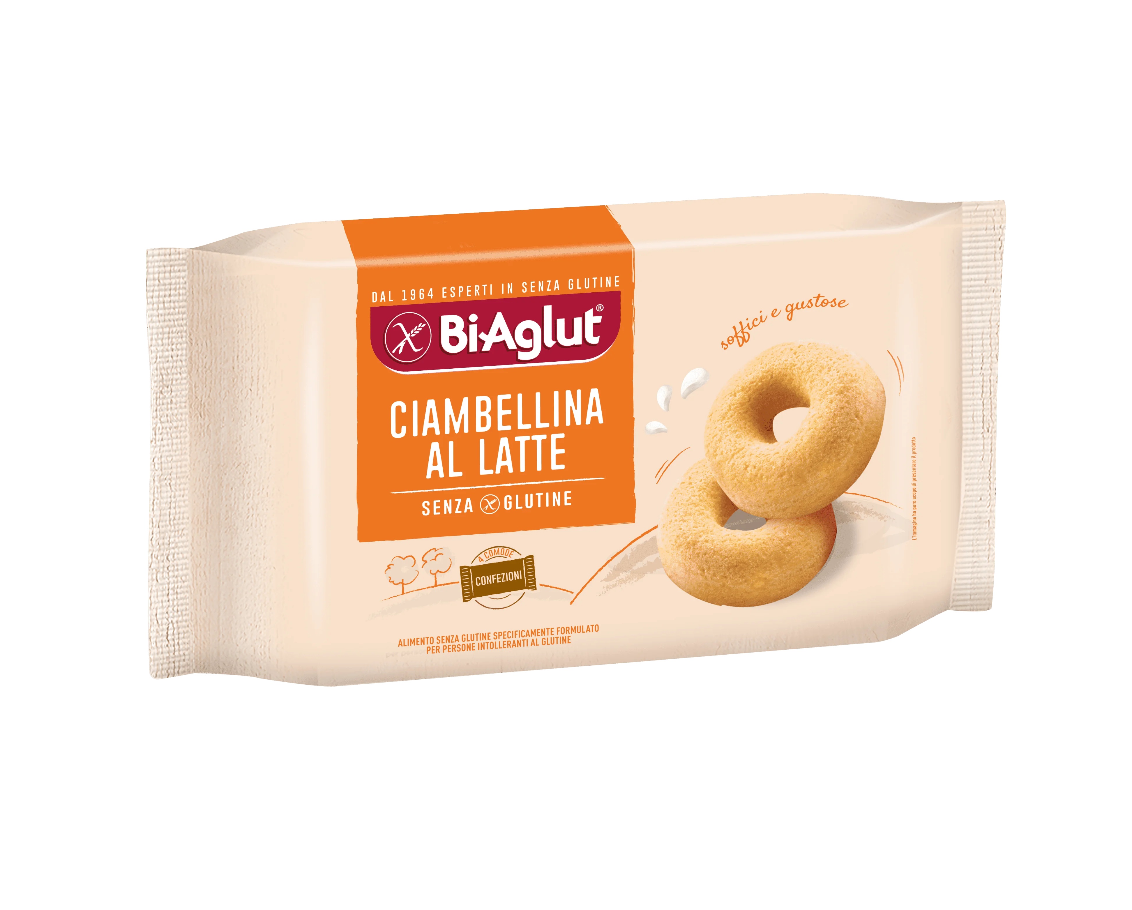 BIAGLUT Beignet au lait BiAglut 180g sans gluten